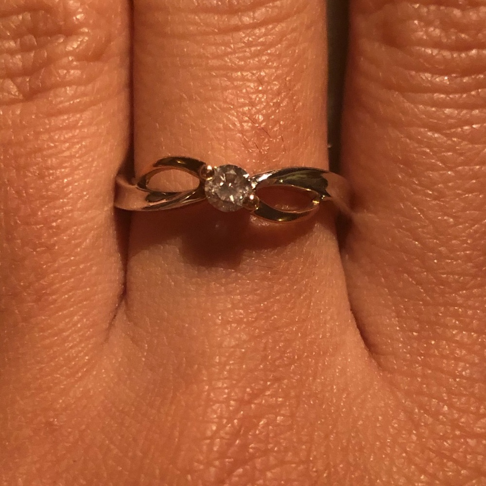 Infinity Diamond Ring